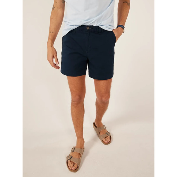 Chubbies The Armadas 5.5" Shorts Flat Front Stretch Twill Regular Fit Blue 30 - Picture 1 of 7